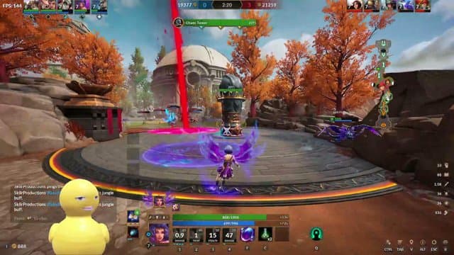 Thumbnail of his SMITE 2 stream