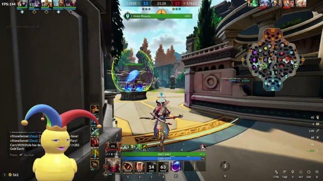 Thumbnail of his SMITE 2 stream